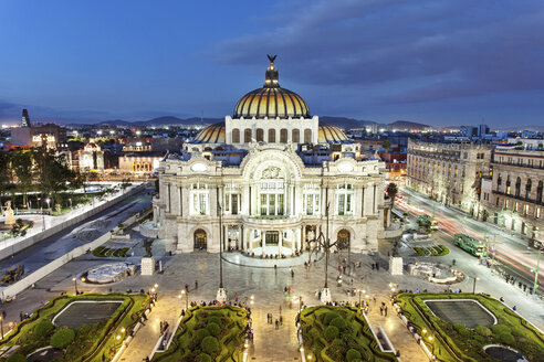 Mexiko, Distrito Federal, Mexiko-Stadt, Palacio de Bellas Artes - FPF000063