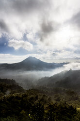 Indonesia, Bali, View of Volcano Batur in the morning light - WE000394