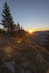 Austria, Tyrol, Kufstein, Sunrise at Pendling - MKFF000264