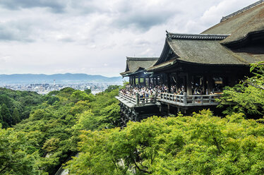 Japan, Honshu, Kyoto, Imperial City, Kiyomizu-dera temple complex - THAF001442