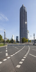 Germany, Hesse, Frankfurt, Trade Fair Tower - WIF002900