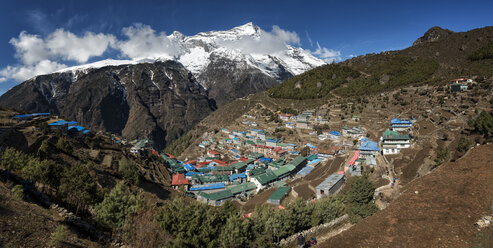 Nepal, Himalaya, Khumbu, Namche Bazaar - ALRF000117