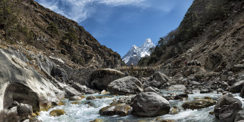 Nepal, Khumbu, Everest-Region, Ama Dablam - ALRF000139