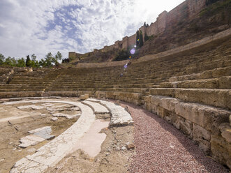 Spanien, Andalusien, Provinz Malaga, Römisches Theater - AMF004416