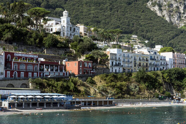 Italien, Capri, Strandbad in Marina Grande - WEF000417
