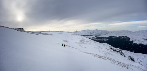 UK, Schottland, Glencoe, Winterlandschaft am Ben Udlaih - ALRF000160