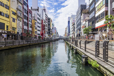 Japan, Osaka, Dotonbori, canal - THA001474