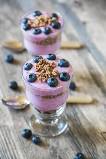 Blueberry yoghurt with muesli - SARF002321