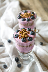 Blueberry yoghurt with muesli - SARF002322