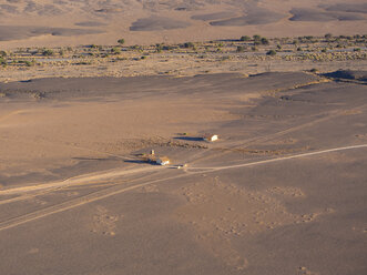 Afrika, Namibia, Sossusvlei, Region Hardap, Zufahrtsstraße, Kontrollpunkt zur Wüste Namib - AMF004470