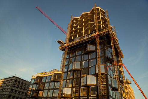 Deutschland, München, Baustelle, Hochhaus - TMF000073