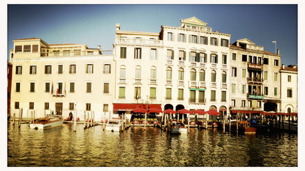 Italien, Venedig, Kanal, Palast - MEMF000919