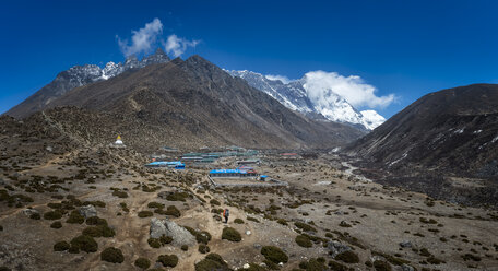 Nepal, Himalaya, Khumbu, Everest-Region, Dingboche - ALRF000190