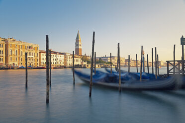 Italy, Venice, View on the Canal Grande from Dorsoduro on San Marco and the Marco tower - MEMF000926