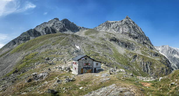 Schweiz, Wallis, Wiwannihorn, Wiwanni-Hütte - ALRF000205
