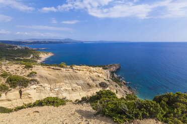 Griechenland, Dodekanes, Rhodos, Küste am Kap Fourni - WDF003463