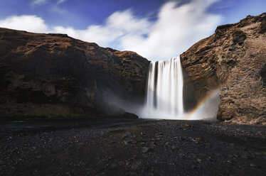 Island, Seljalandsfoss Wasserfall - SMAF000407