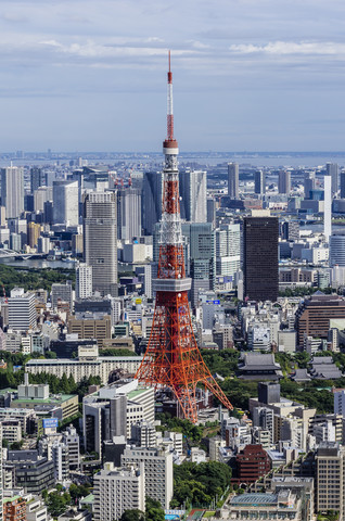 Japan, Tokyo, Cityscape stock photo