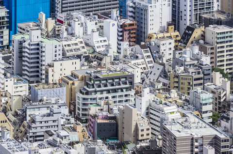 Japan, Tokyo, Cityscape stock photo