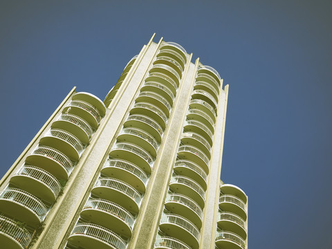 Kanada, Vancouver, Wohnhochhaus, lizenzfreies Stockfoto