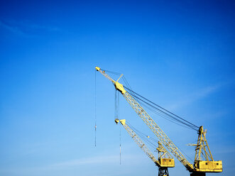 Canada, Vancouver, harbour cranes - DISF002282