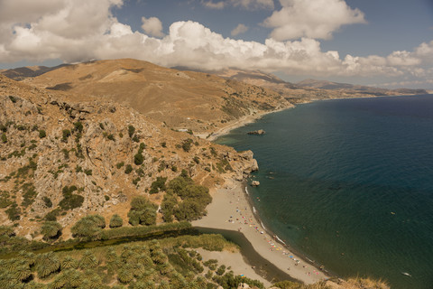 Griechenland, Kreta, Südküste, lizenzfreies Stockfoto