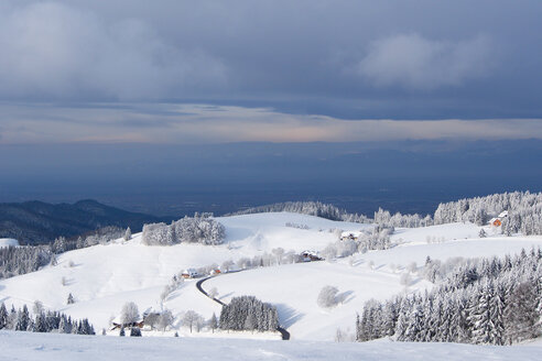 Deutschland, Schauinsland im Winter, Winterlandschaft - BSTF000098