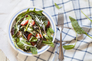 Gemischter grüner Salat mit Joghurtsauce - SBDF002590