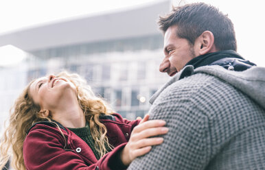 Italy, Milan, couple having fun together - OIPF000016