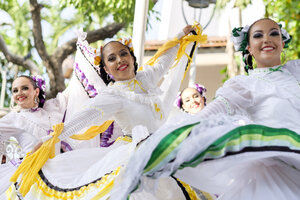 Mexiko, Jalisco, Xiutla-Tänzer, folkloristische mexikanische Tänzer - ABAF001956