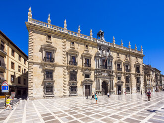 Spain, Granada, view to Palacio de la Chancilleria at Plaza Nueva - AMF004600