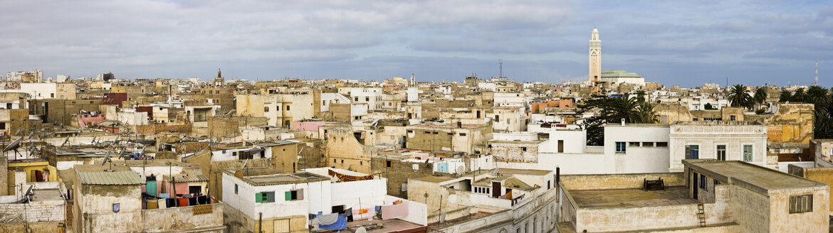 Marokko, Casablanca, Panoramastadtbild - GIOF000622