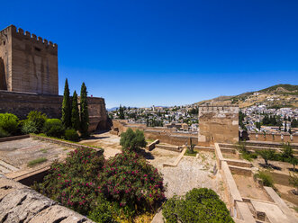 Spanien, Andalusien, Granada, Alhambra-Palast, Alcazaba - AMF004619