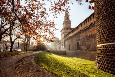 Italien, Mailand, Castello Sforzesco - DAW000406