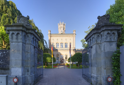 Deutschland, Langenargen, Schloss Montfort, lizenzfreies Stockfoto