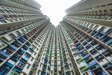 China, Hong Kong, Kowloon apartement buildings - HSIF000391