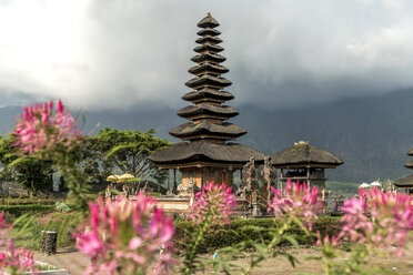 Indonesia, Bali, Bedugul, view to Pura Ulun Danu Bratan - PCF000230