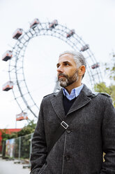 Austria, Vienna, portrait of businessman at Prater - AIF000223