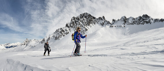 Frankreich, Les Contamines, Skibergsteigen - ALRF000293