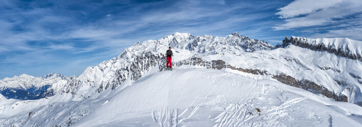 Frankreich, Les Contamines, Skibergsteigen - ALRF000295