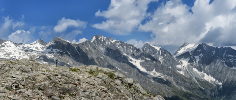 Italy, Adamello Alps stock photo