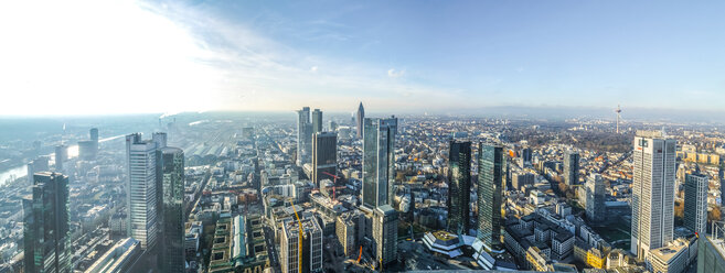 Deutschland, Hessen, Frankfurt, Panorama, Skyline - AMF004693