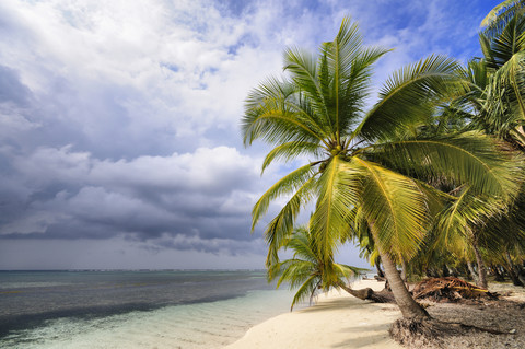 Panama, San Blas Islands, Isla Chichime stock photo