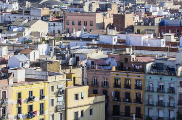 Spain, Barcelona, houses in the city - THAF001559