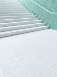 3D Rendering, stairs - UWF000758