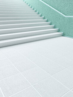 3D Rendering, stairs - UWF000758