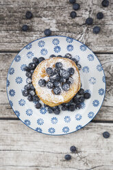 Pfannkuchen mit Heidelbeeren - LVF004497