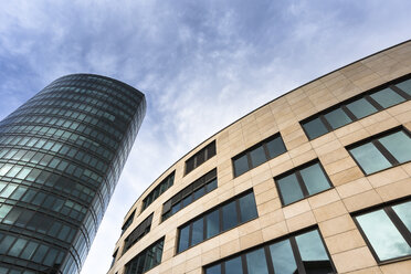 Germany, Stuttgart Vaihingen, facades of two office buildings - FCF000841