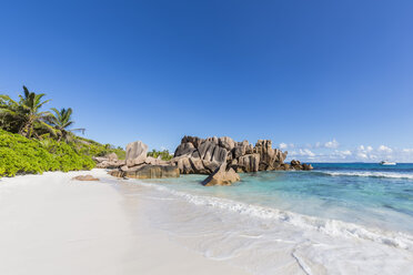 Seychellen, La Digue, Indischer Ozean, Anse Cocos, Strand - FOF008417