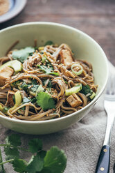 Japanischer Otsu-Salat mit Buchweizennudeln, Soba - IPF000284